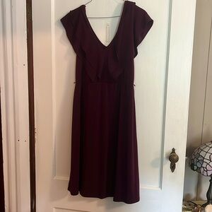 Jessica Simpson Purple Maternity Dress